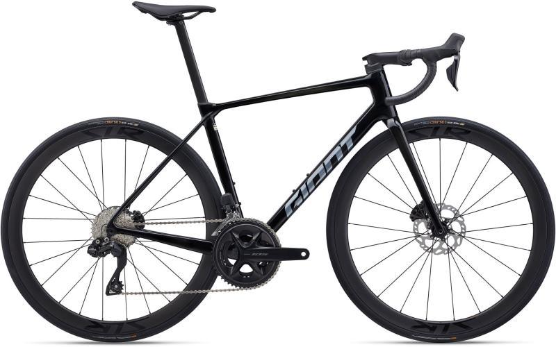 Giant Tcr Advanced Pro 1 Di2 2025 - Sort Racercykel