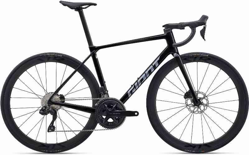 Giant TCR Advanced Pro 1 Di2 2025 - Sort Cykel