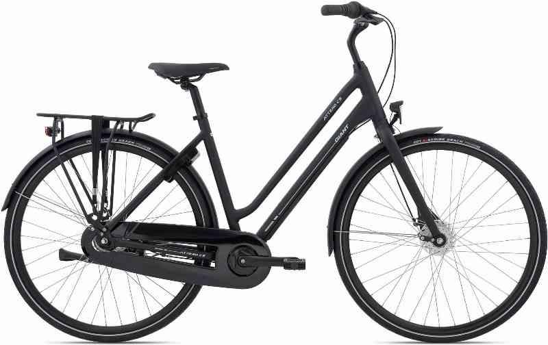 Giant Attend CS 2 Dame 2024 – Sort Cykel
