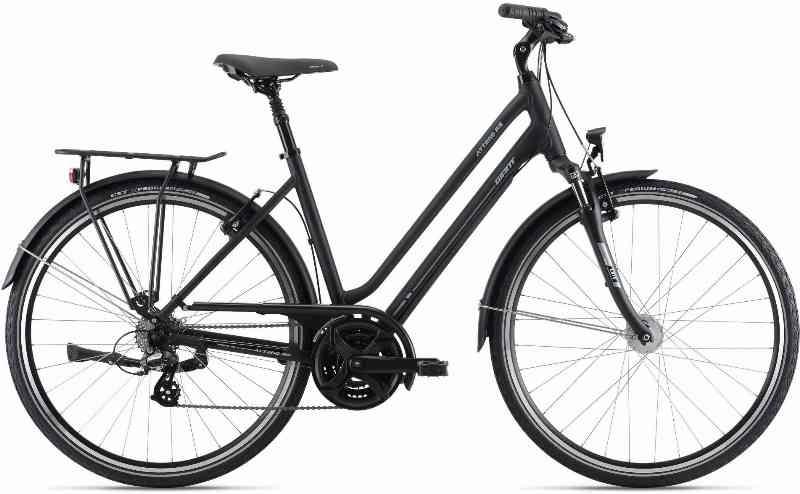 Giant Attend RS 2 Dame 2024 - Sort Cykel