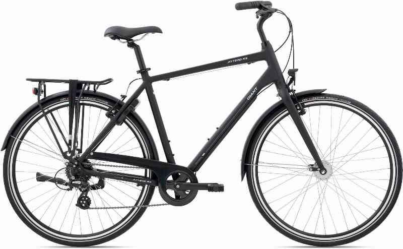 Giant Attend RS 3 Herre 2024 - Sort Cykel