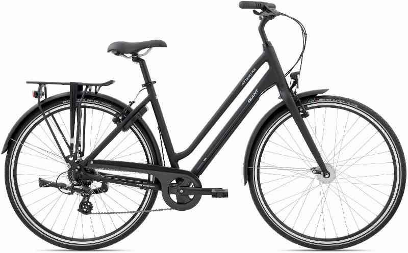 Giant Attend RS 3 Dame 2024 – Sort Cykel