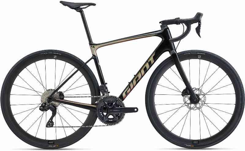 Giant Defy Advanced Pro 2 Di2 2024 - Sort Cykel