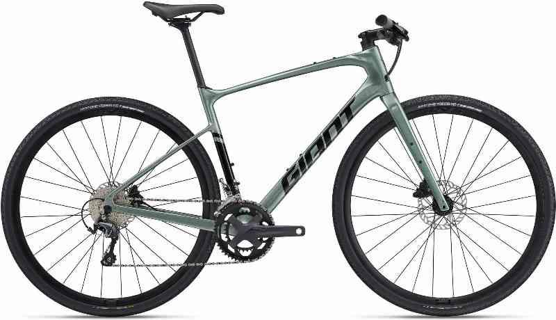 Giant FastRoad AR Advanced 2 2024 - Grøn Cykel