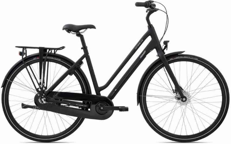 Giant Attend CS 3 Dame 2023 - Sort Cykel