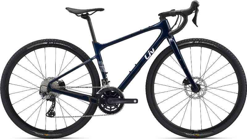 Giant Liv Devote Advanced 2 2023 - Cykel i Blå