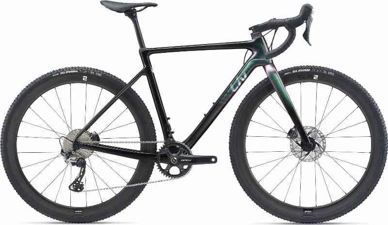 Giant Liv Brava Advanced Pro 1 2023 - Sort/Grøn Cykel