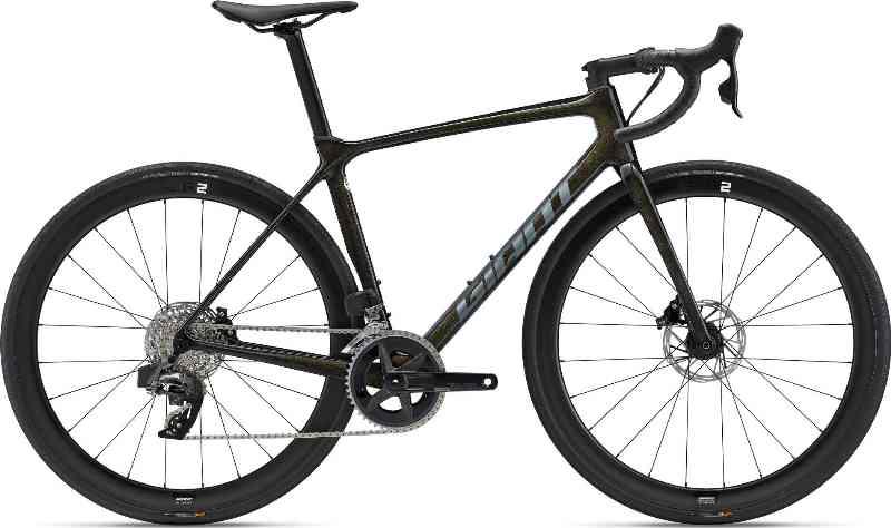 Giant TCR Advanced 1+ Disc-AR 2023 - Sort Cykel