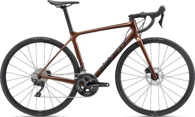 Giant TCR Advanced 2 Disc-Pro Compact 2023 - Orange/Brown
