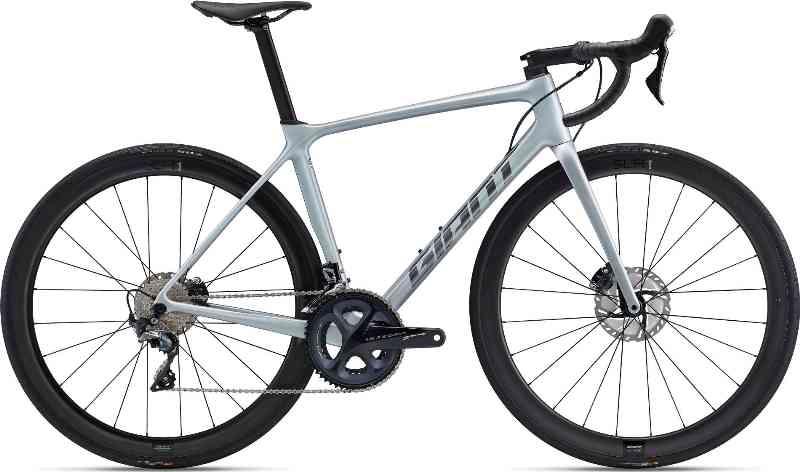 Giant TCR Advanced Pro 1 Disc 2022 - Sølv/Grå Cykel