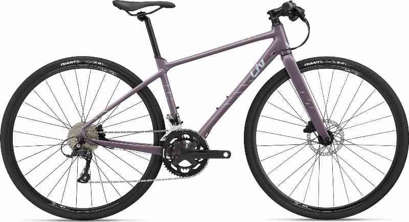 Giant Liv Thrive 2 2023 – Hurtig Fitnesscykel i Lyserød/Lilla