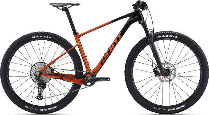 Giant XTC Advanced 29 2 2024 - Orange/Sort Cykel
