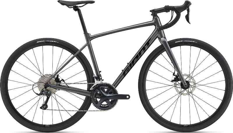 Giant Contend AR 3 2023 - Sort og Sølv Cykel