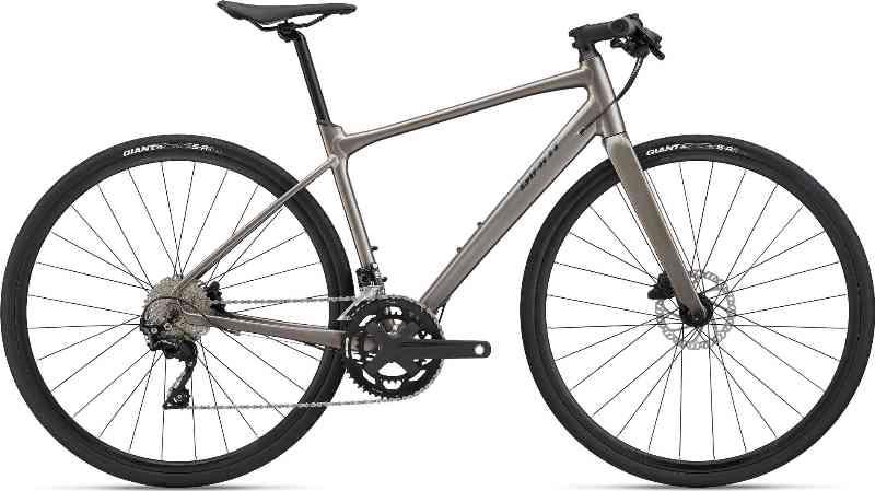 Giant FastRoad SL 1 2023 - Sølv Cykel