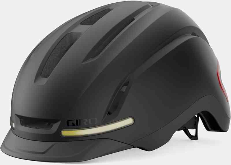 Giro Ethos MIPS med LED lys - Sort