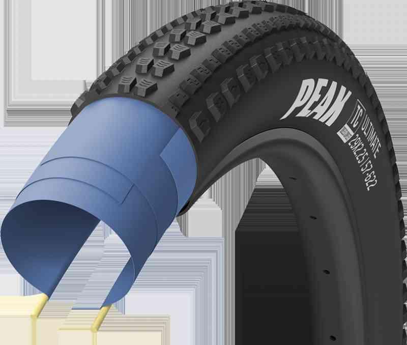 Goodyear PEAK MTB Tubeless Dæk 29x2.4 - Sort Kvalitet