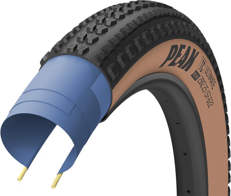 Goodyear PEAK MTB Tubeless 29x2.25 - Brun komplet