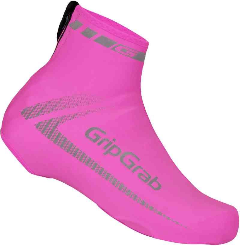 GripGrab RaceAero Hi-Vis Letvægts Skoovertræk - Pink