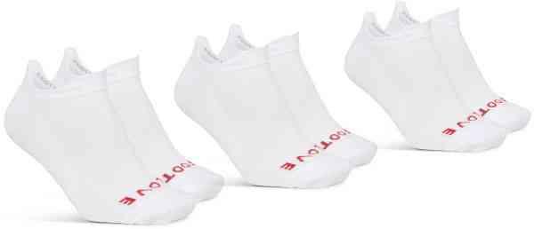GripGrab Classic No Show Strømper 3-Pak - Hvid
