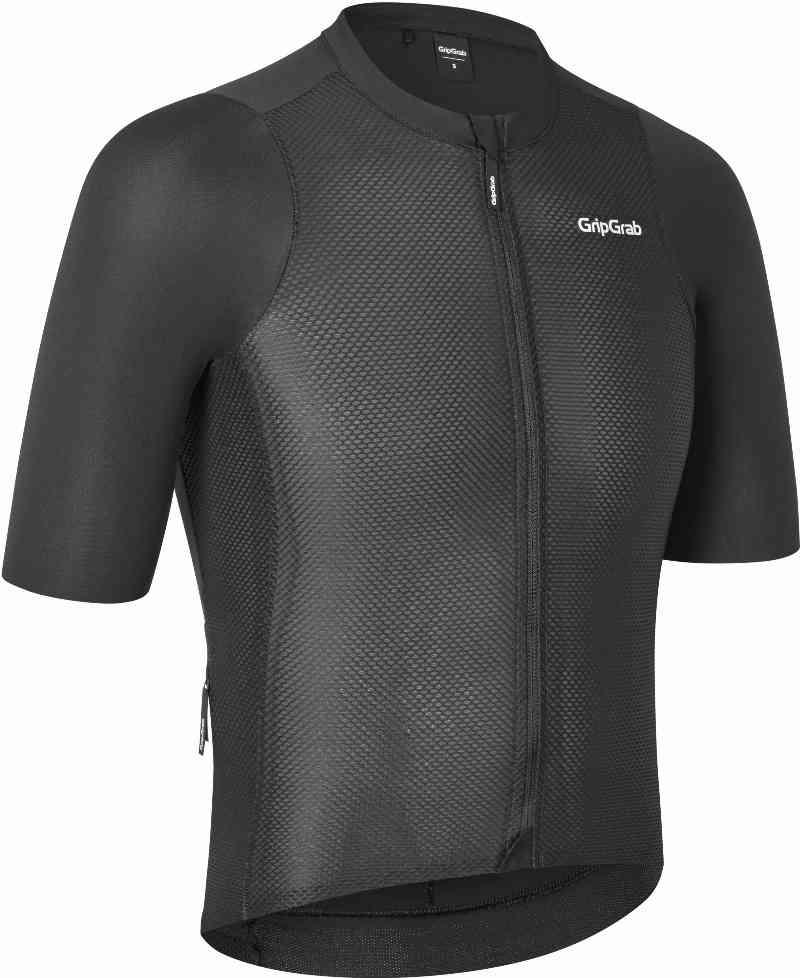 GripGrab Airflow Kortærmet Letvægts Cykeltrøje - Black