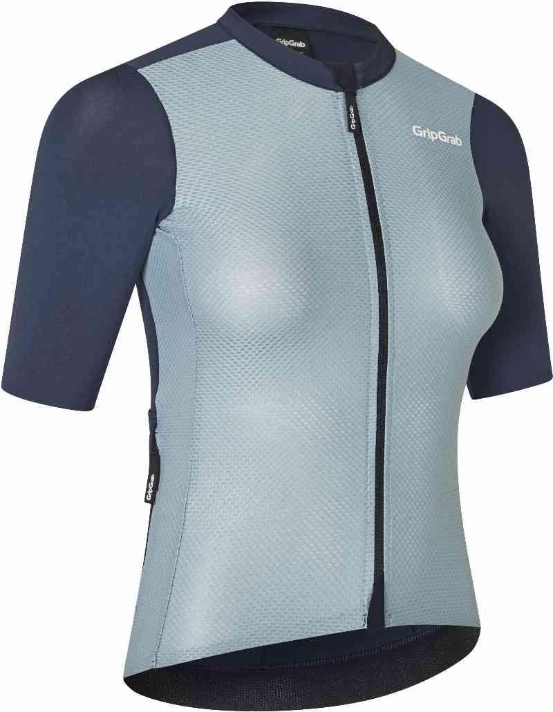 GripGrab Kvinders Airflow Kortærmet Cykeltrøje - Navy