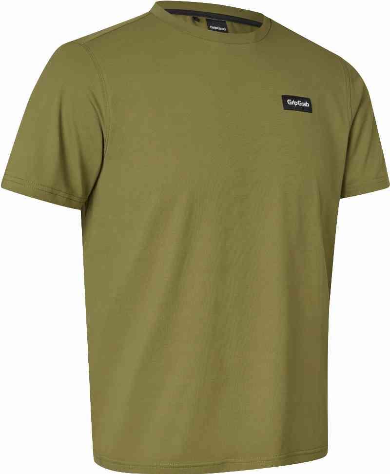 GripGrab Flow T-shirt - Olivengrøn