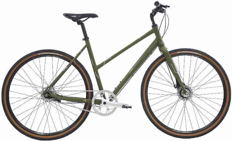 MBK Octane Gravel Urban Dame 7g 2023 - Grøn Cykel