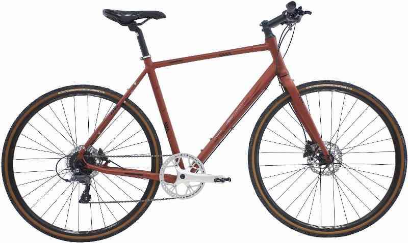 MBK Airborn Herre 8g Claris 2023 - Rød Cykel