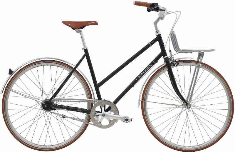 Raleigh Yate Cargo Dame 3g 2023 - Sort Cykel