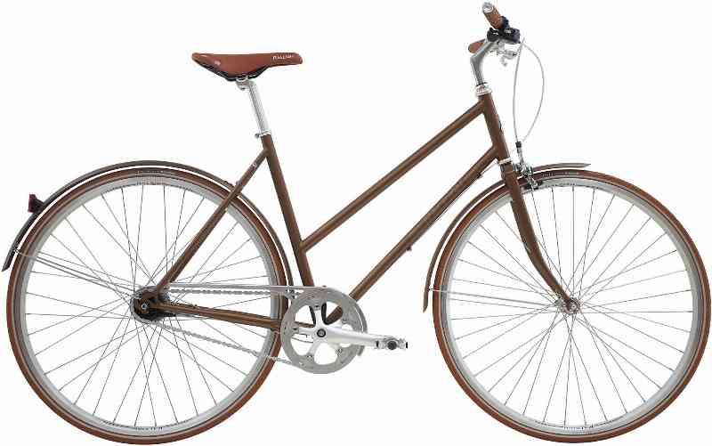 Raleigh Kent Damecykel 7g 2023 - Gul/Brun