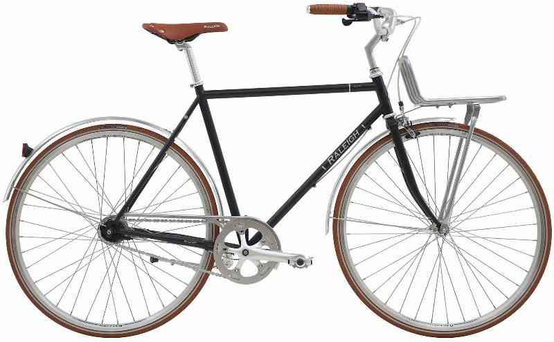Raleigh Yate Cargo Herre 7 gear 2023 - Sort