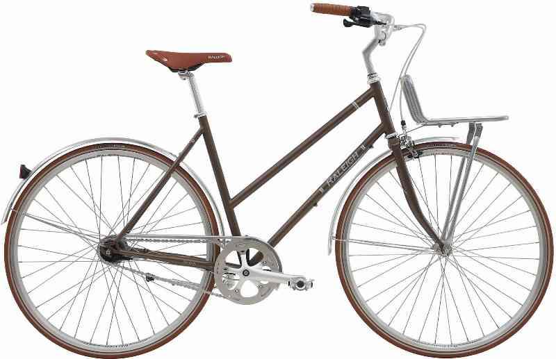 Raleigh Yate Cargo Dame 7g 2023 - Brun Cykel