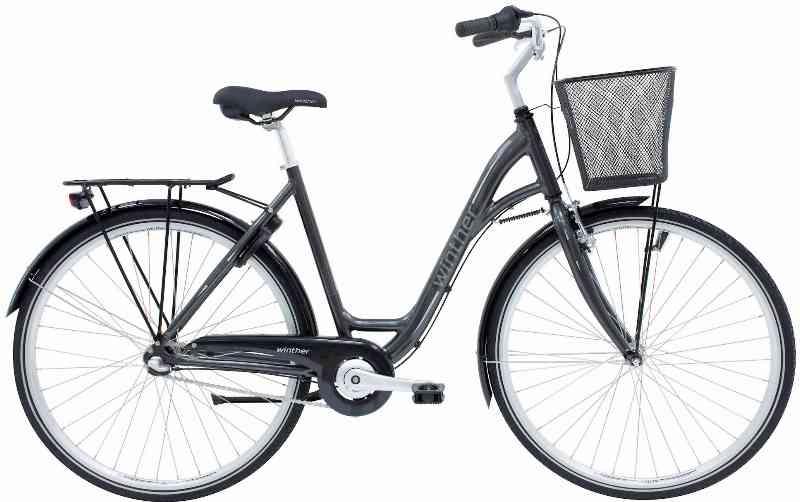 Winther Shopping Alu Dame 3g 2023 - Grå Vogn