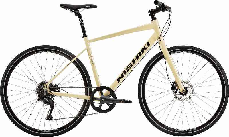 Nishiki Comp Nine 9g Herre 2024 - Khaki Farve