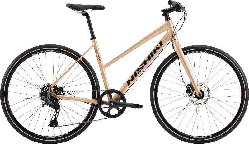 Nishiki Comp Nine 9g Damecykel 2024 - Champagne Tilbud!