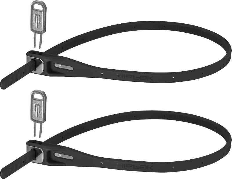 HIPLOK Z LOK, Café Lås Twin Pack - Sort Kabel