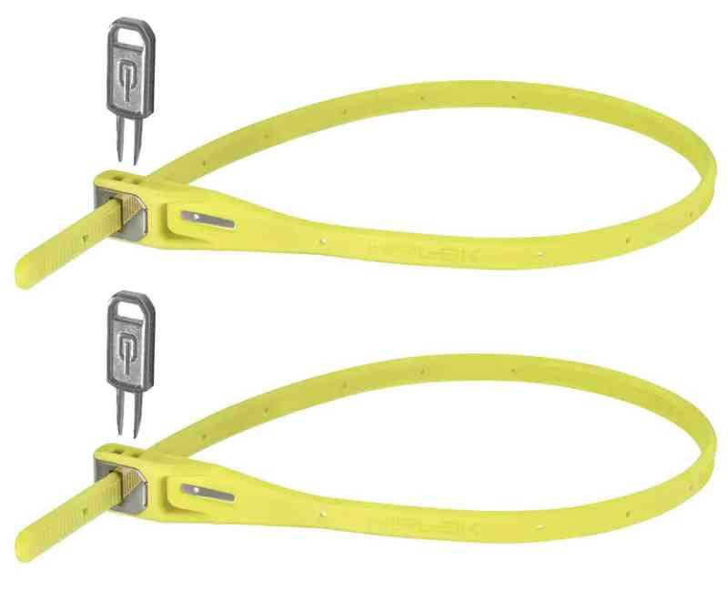 HIPLOK Z LOK, Café Lås Twin Pack - Lime Kabelsløjfe