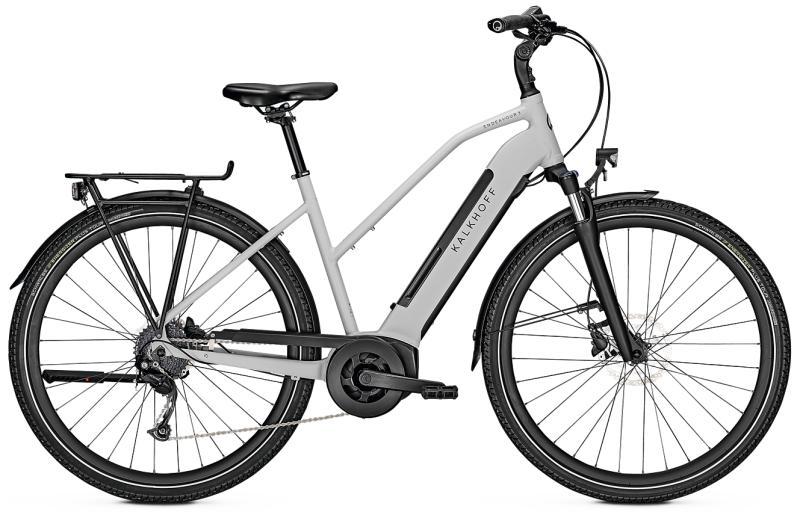 Kalkhoff ENDEAVOUR 3.B MOVE 400wh Damecykel - Grå/Hvid