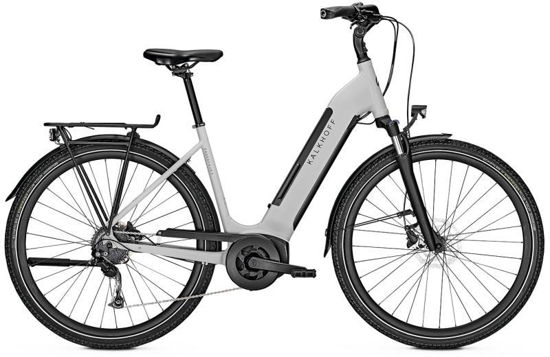 Kalkhoff ENDEAVOUR 3.B MOVE Damecykel 500wh - Grå/Hvid