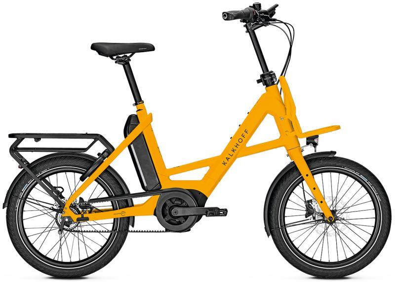 Kalkhoff IMAGE C.B ADVANCE+ 545wh 2023 - Gul elcykel