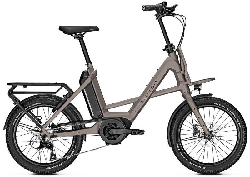 Kalkhoff ENTICE C.B EXCITE+ 545wh 2023 - Gråcykel