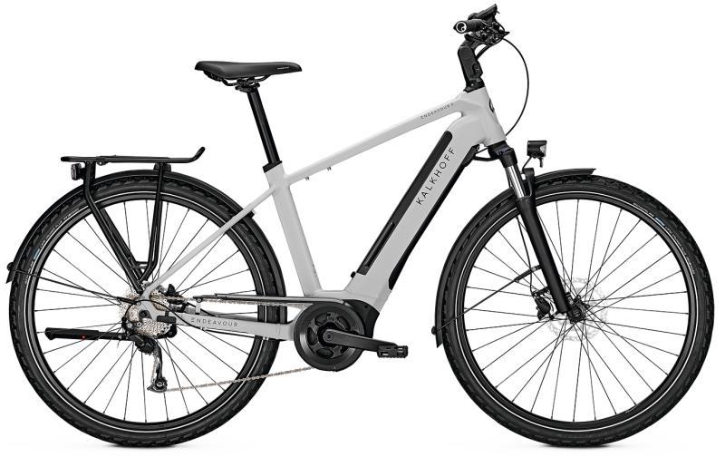 Kalkhoff ENDEAVOUR 5.B SEASON 625wh Herrecykel - Grå/Hvid