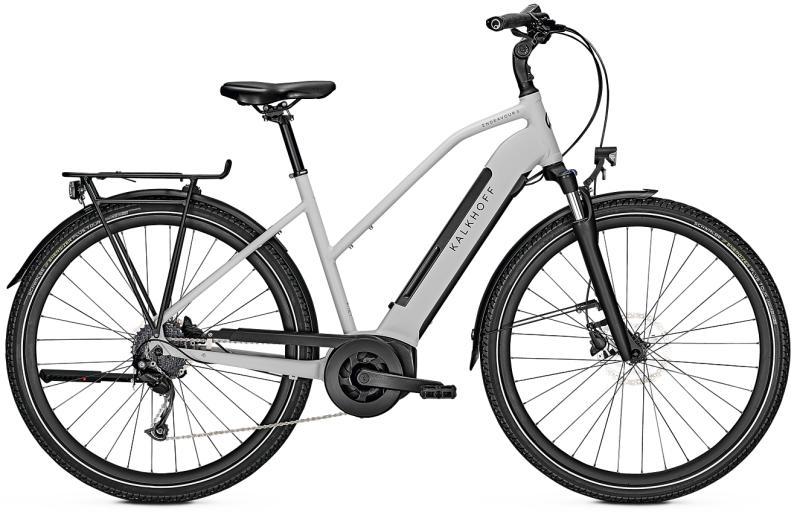 Kalkhoff ENDEAVOUR 3.B MOVE 500wh Damecykel - Grå/Hvid