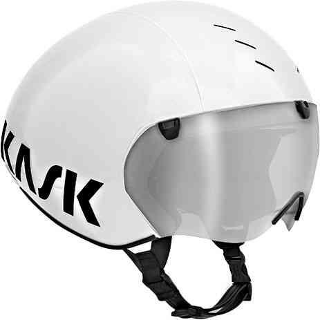 Kask Bambino Pro Cykelhjelm - Hvid til Triatlon og Tidskørsel