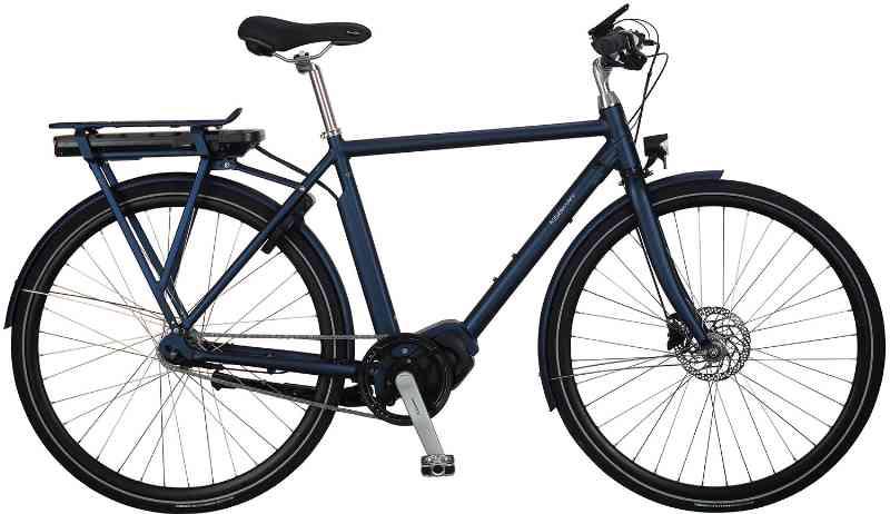Kildemoes Street Steps elcykel 7g Dame 2022 - Blå