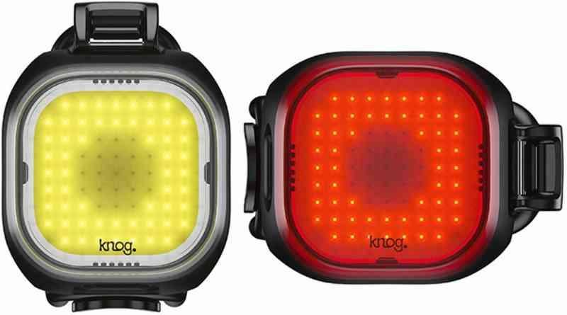 Knog Blinder Mini Twinpack Square Lys Sæt