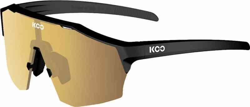 KOO Demos Cykelbriller - Mat Sort / Guld