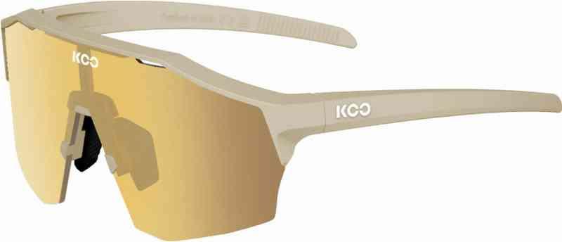 KOO Alibi Cykelbriller - Sandmatt / Guld