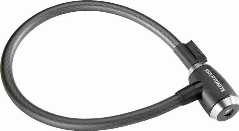Kryptonite KryptoFlex 1565 Trådlås med holder - 65 cm