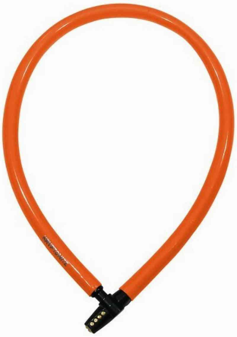 Kryptonite Kædelås Key Keeper 665 - 65cm - Orange